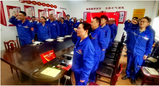 鸿宇党委开展“书香润党心 学习强党性”主题党日活动