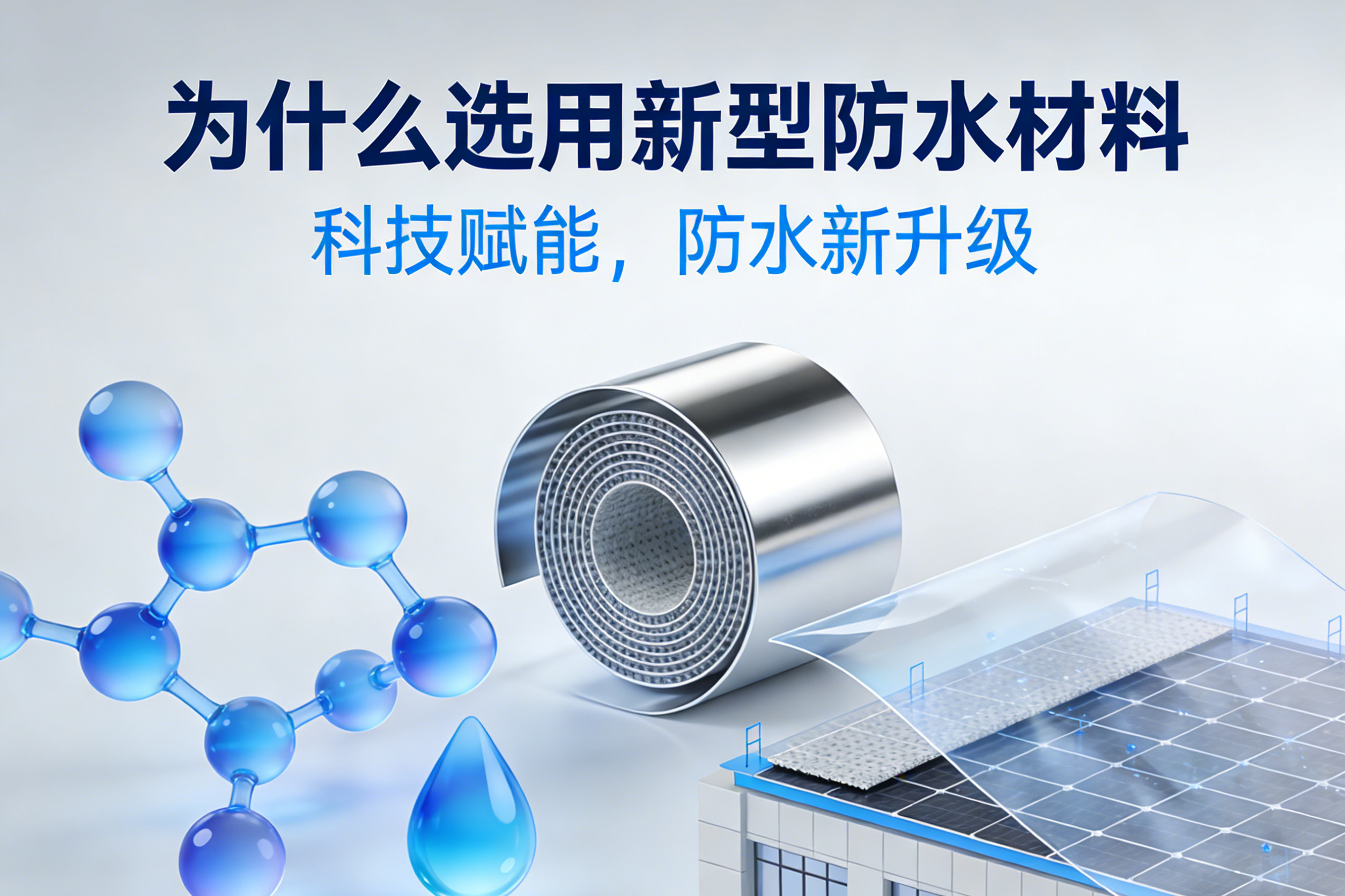 為什么選用新型防水材料