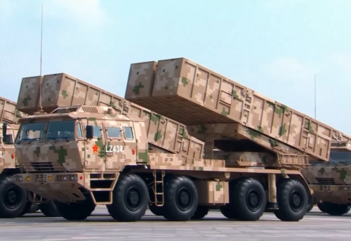 PHL-191箱式火箭炮