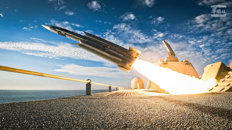 台雄風飛彈量產今年有160億額度，海空戰力提升特別預算已執行2千億元