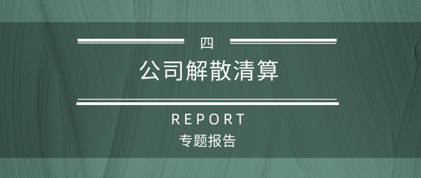 公司解散清算系列报告（四）清算后的公司资产处理问题