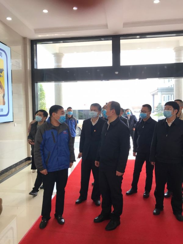 衡阳市委副书记、代理市长朱健到访