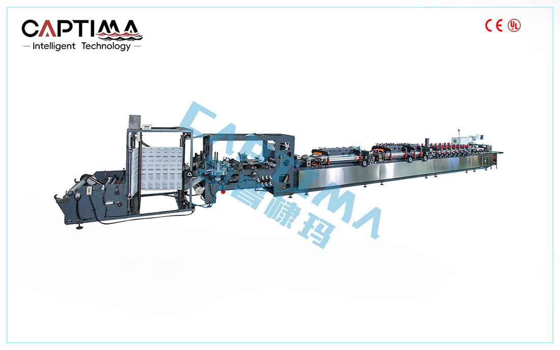 高速自立拉链袋制袋机