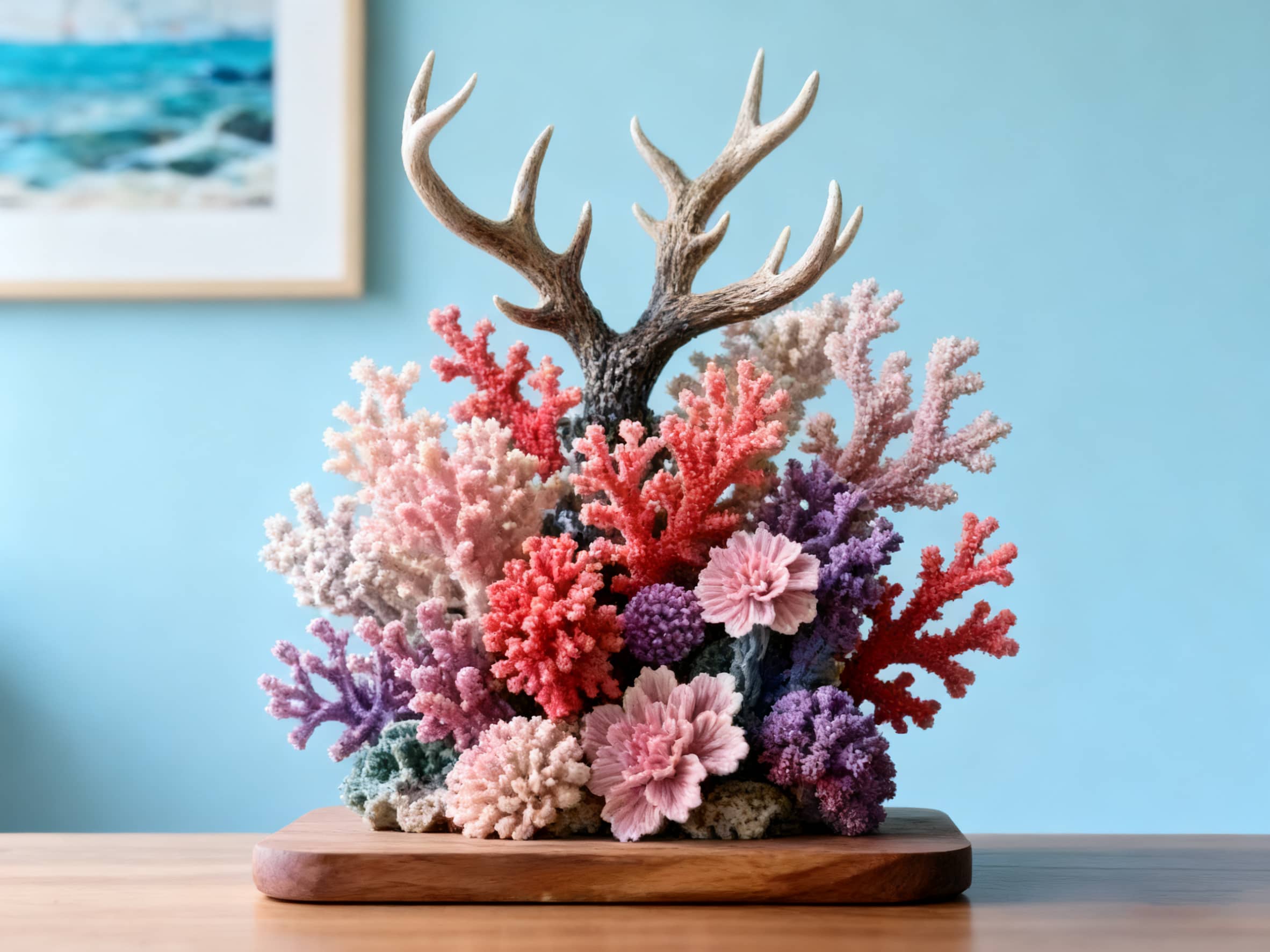 骨灰珊瑚礁：生命在海洋中的永恒绽放