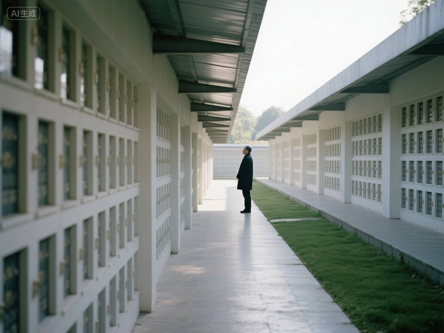 壁葬：垂直空间中的生命纪念艺术