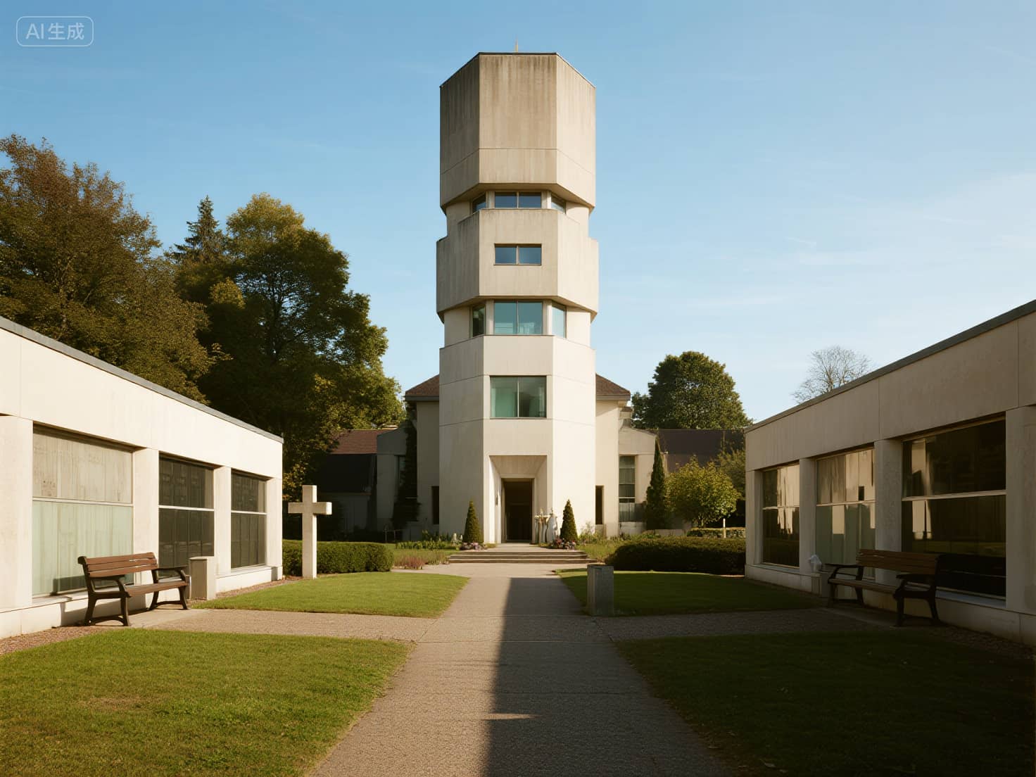 塔葬：现代生命纪念的静谧归所