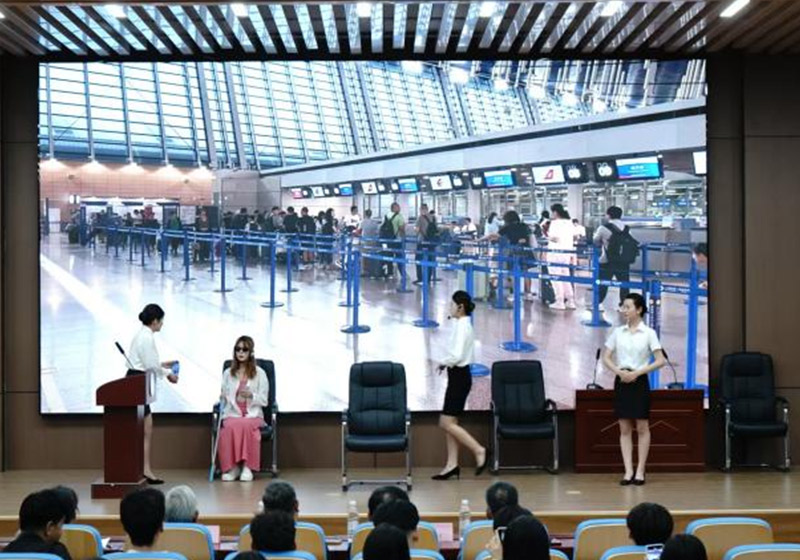 我校航空管理学院民航地面服务技能大赛圆满收官