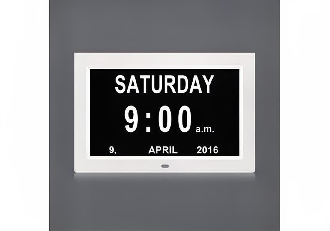 10.1 Inch led digital day clock for elderly_DC1002