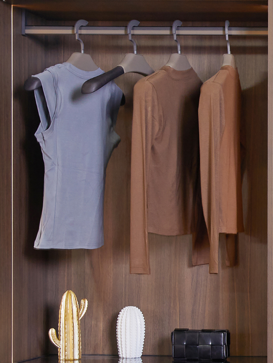 挂衣杆Wardrobe Rail-Suitable for use with recessed strip lights