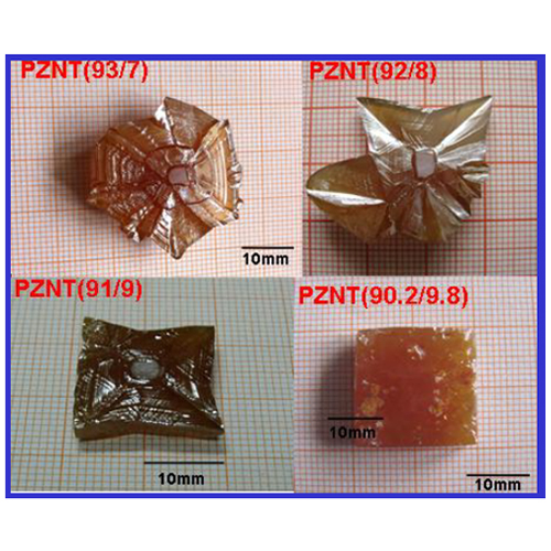 三元铌铟酸铅-铌锌酸铅-钛酸铅pin-pzn-pt压电单晶