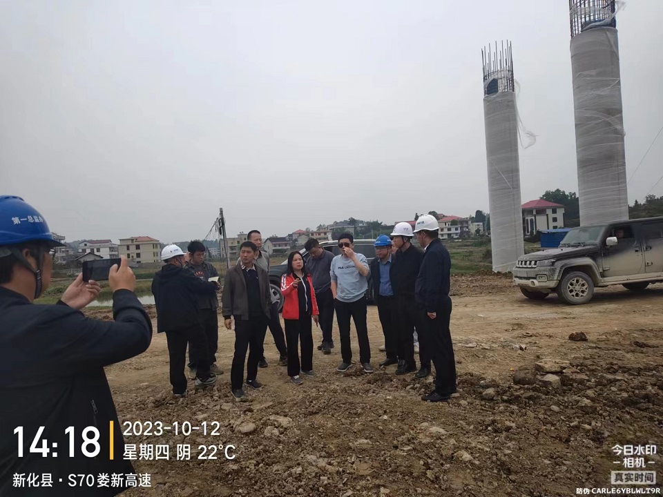 全力配合迎检，现场指导监测工作