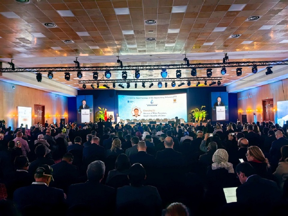 李国英率团出席第19届世界水资源大会开幕式并致辞