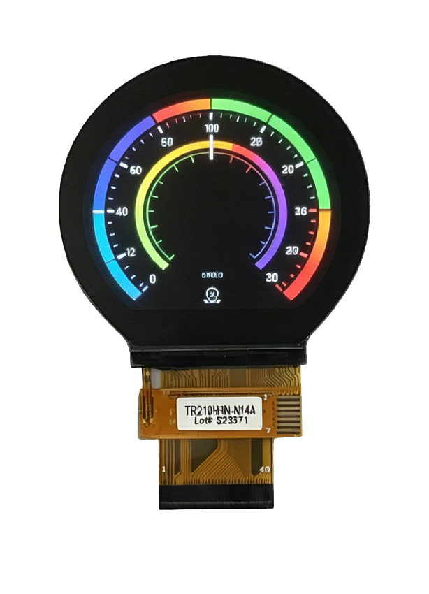 2.1 inch 480x480 Round TFT display with RGB interface
