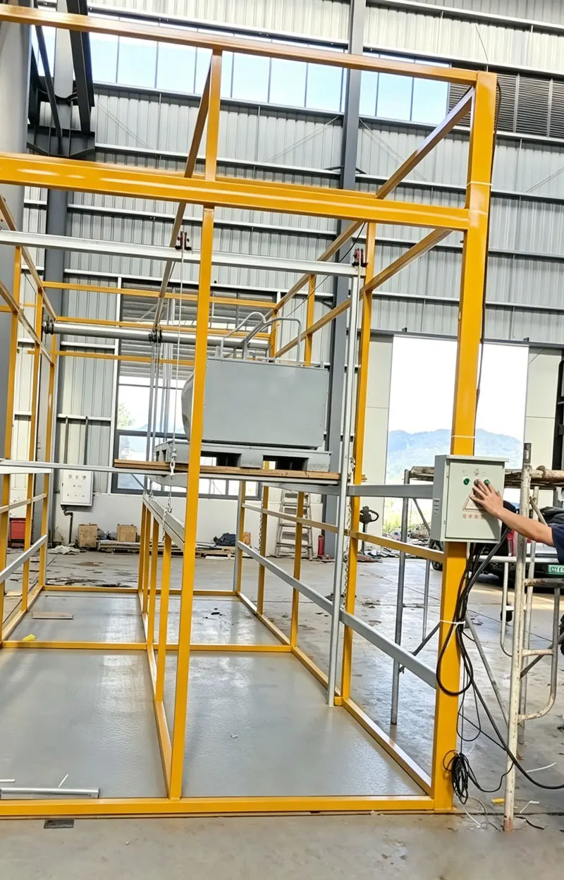 Tobacco Rod Lifting Elevator for 3-Tier Curing Barns