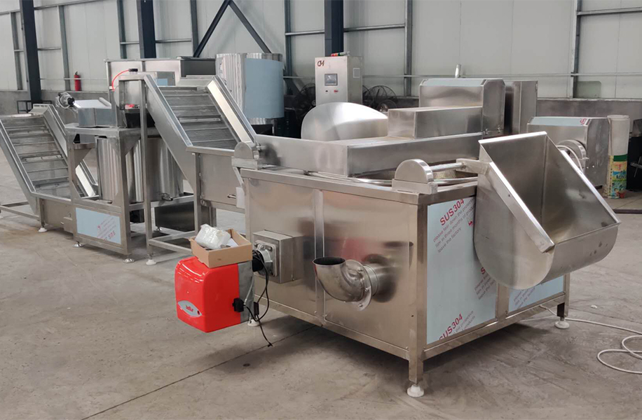 油炸麻花流水线