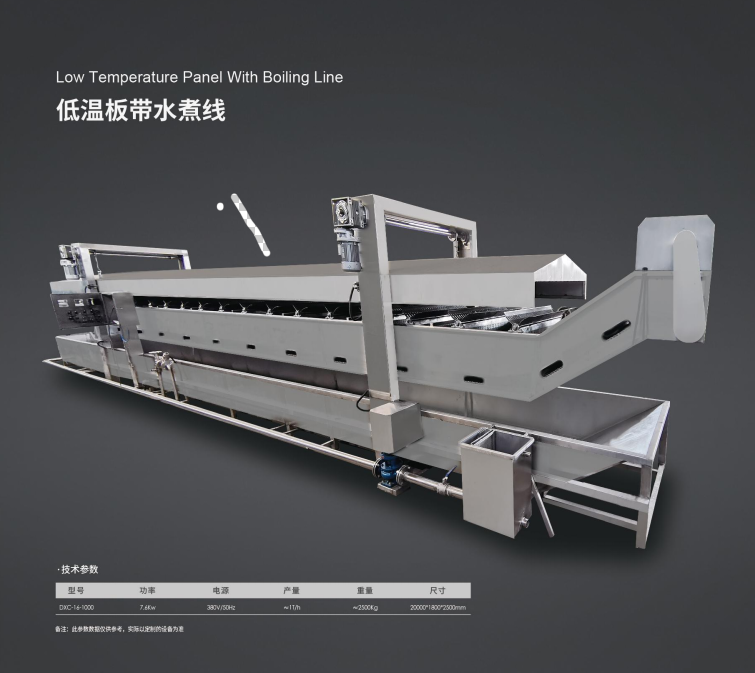 Low Temperature Panel With Boiling Line