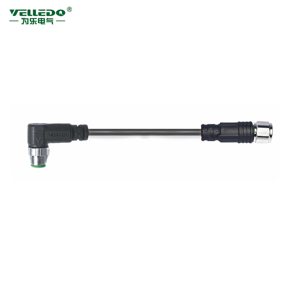 M12-M03S/F03T-LED-3.0/5.0/10-PVC/PUR/TL/FH/BK