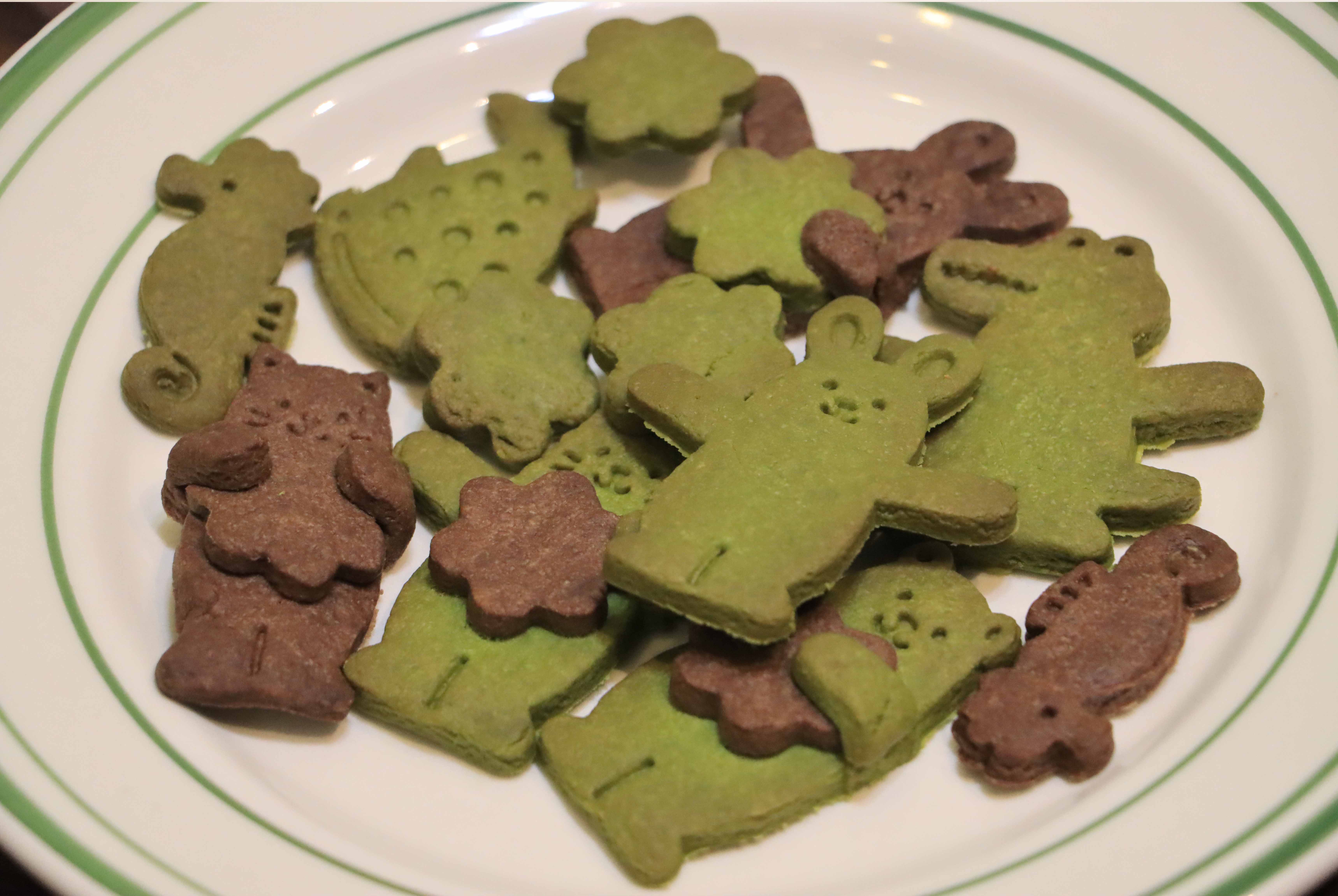 巧克力抹茶饼干