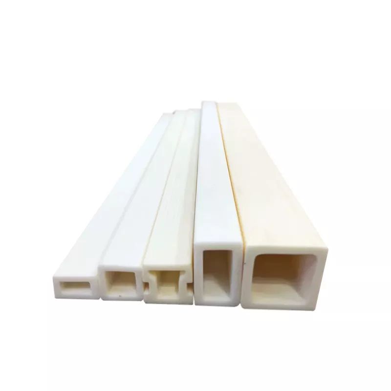 High temperature alumina ceramic square tube for electric heating products