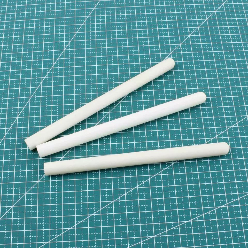 High purity corundum alumina ceramic thermocouple protective tube