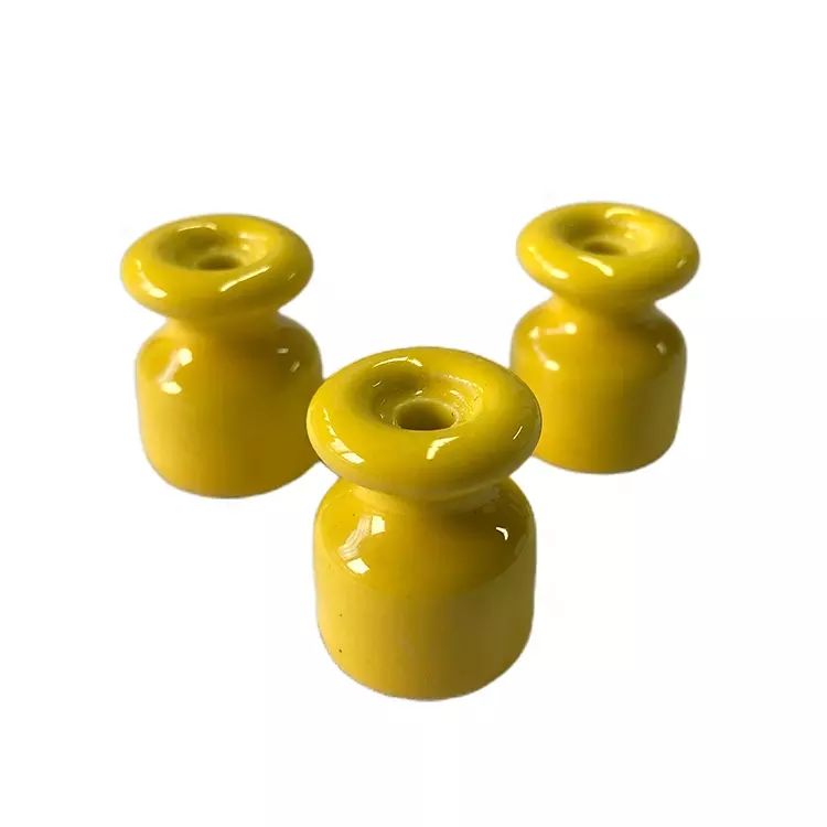 Russian alumina ceramic insulator Ceramic parts low voltage insulated cable connectors