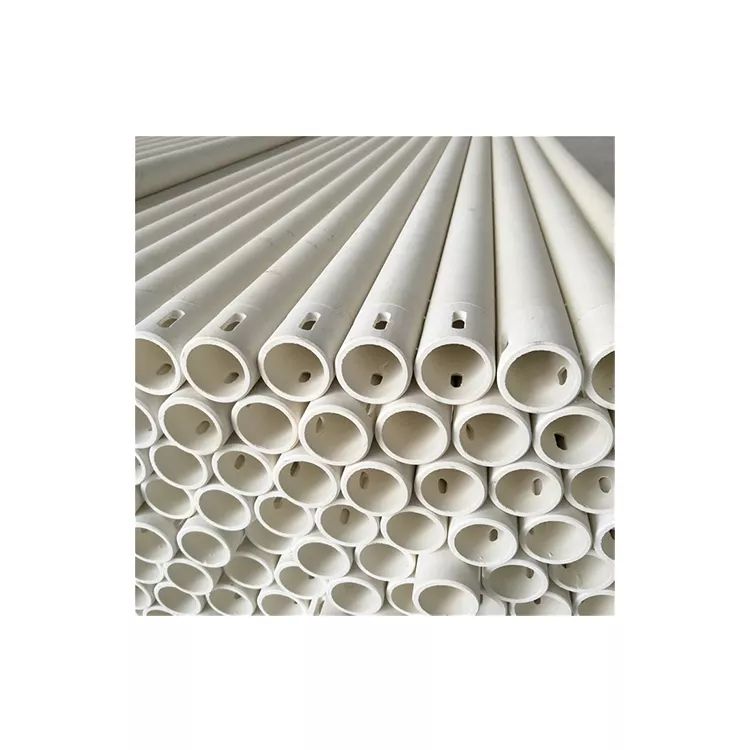 Ceramic tile roller kiln industrial insulator tube alumina heat resistant ceramic tube with rod roller