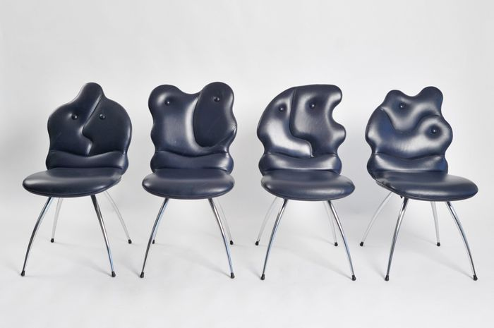 Leolux Antipode Face Chairs