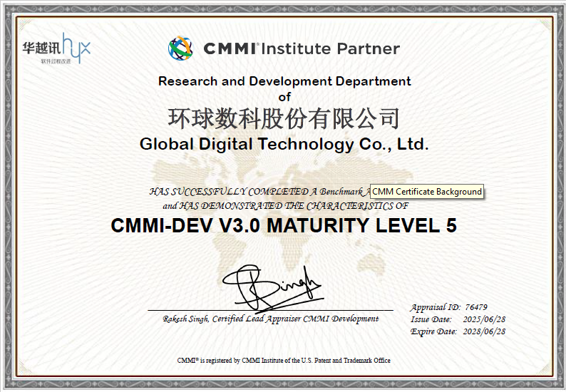 CMMI认证
