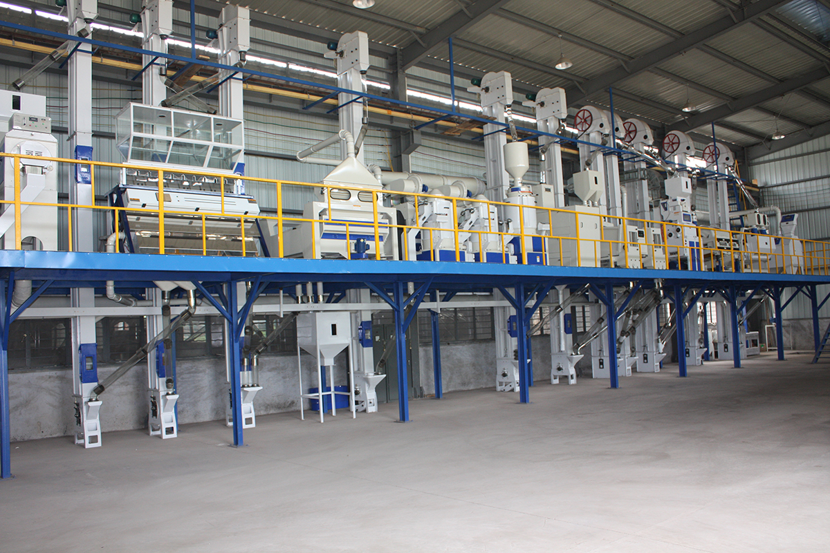 5TPH Complete Rice Mill plant in Zhejiang
