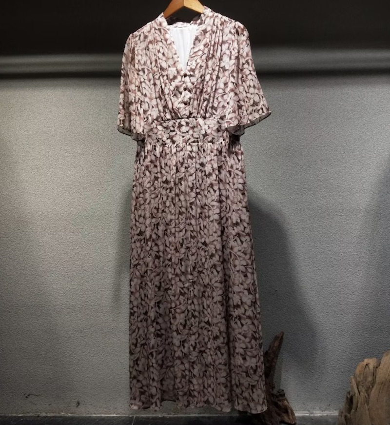 Silk Georgette Dress D9008990