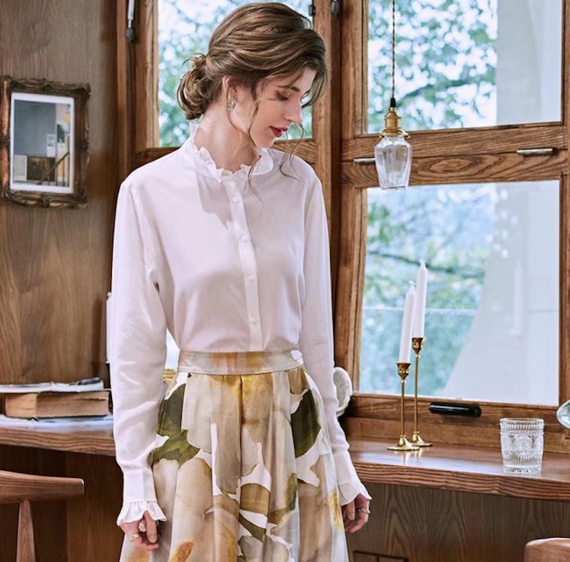 Silk Crepe Shirt S9008552