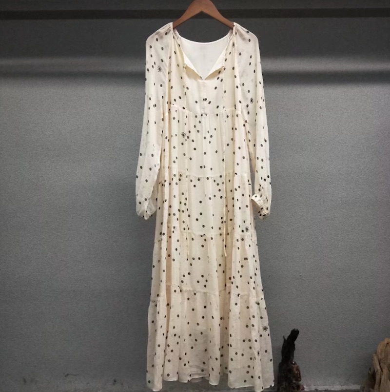 Silk Georgette Dress D9008880