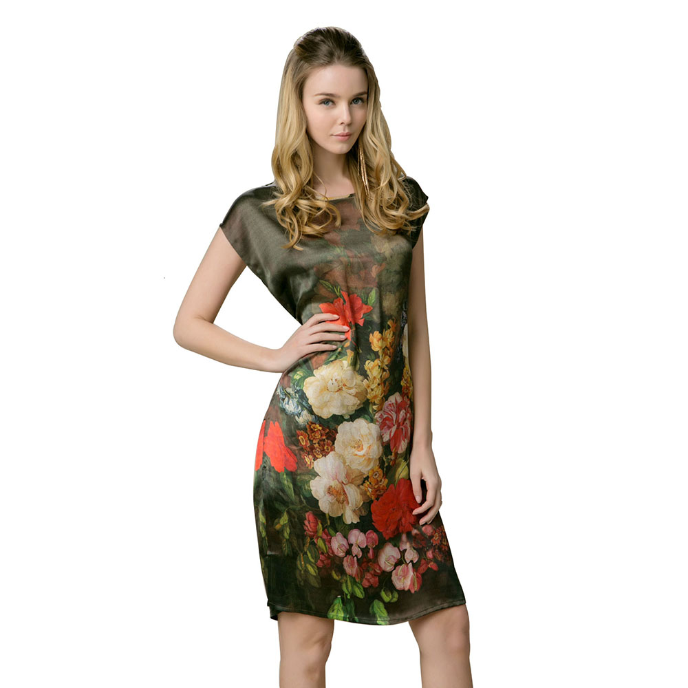 Silk Satin Dress YSDR163301