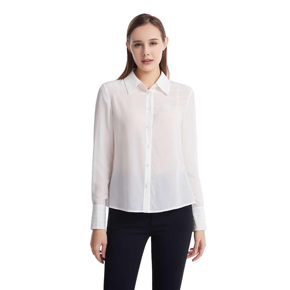 Silk Crepe Shirt CSSH1821103