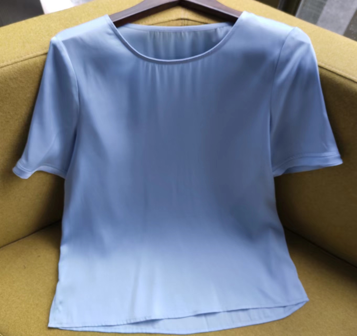 Silk Stretch Georgette Shirt CSSH1821118