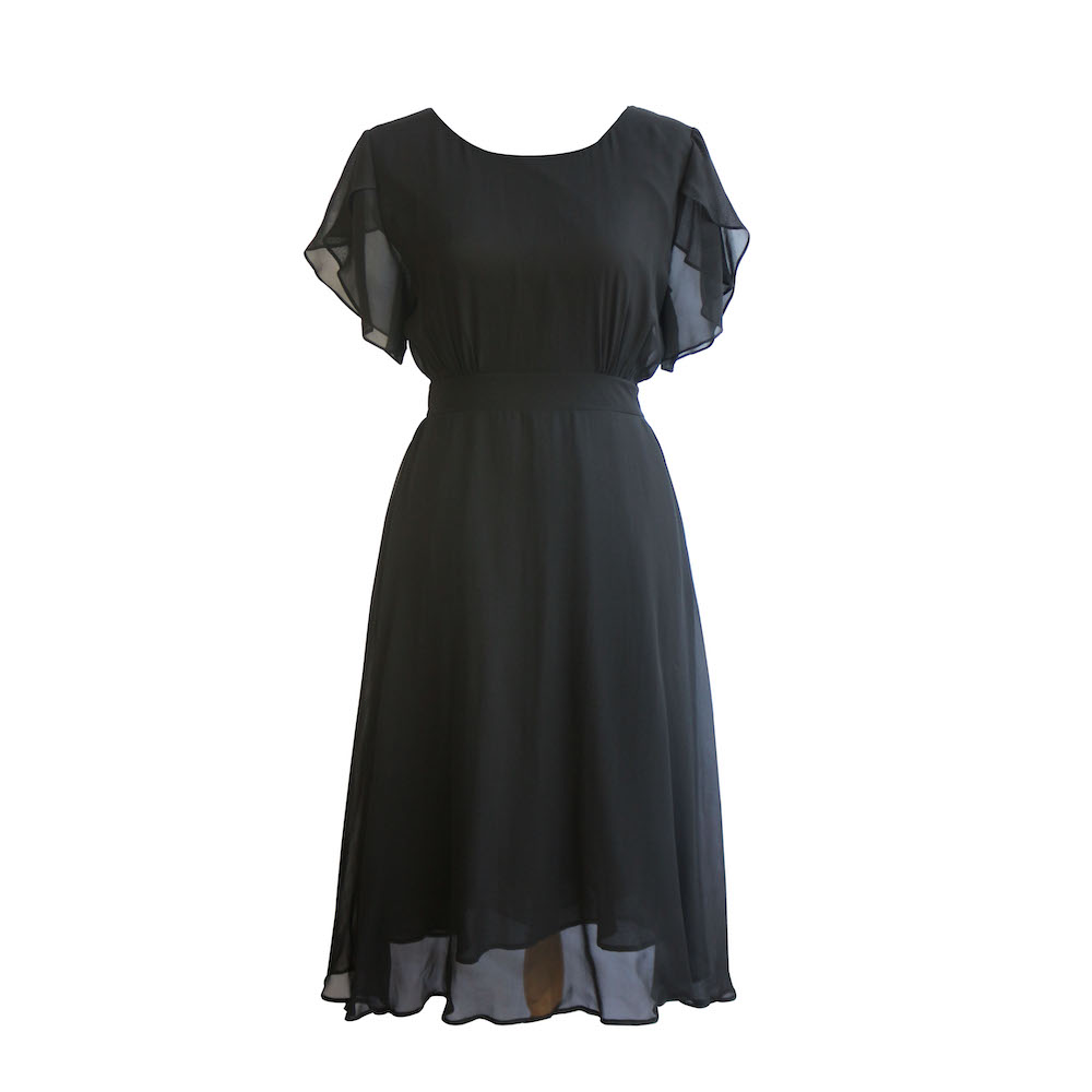 Silk Georgette Dress CSDR1821311