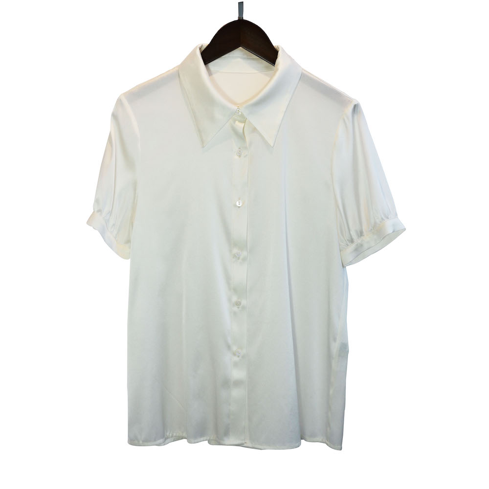 Silk Satin Shirt CSSH1821122