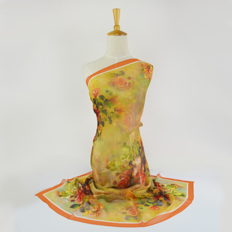 Silk Scarf SSCF110F301