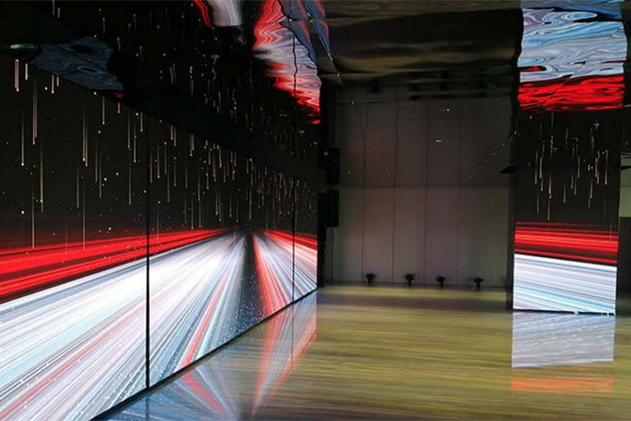 Creative LED Walls  Use For The New Showroom