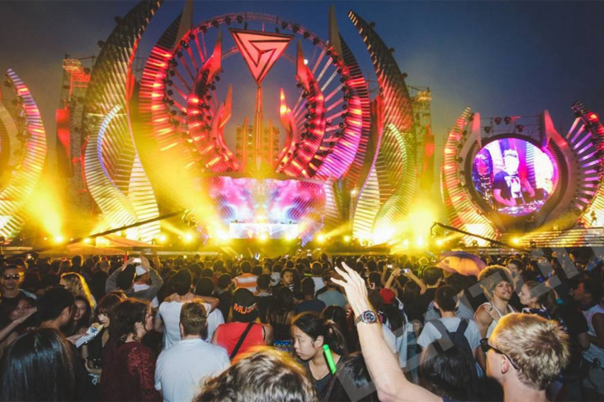 Budweiser Storm Electronic Music in Shanghai