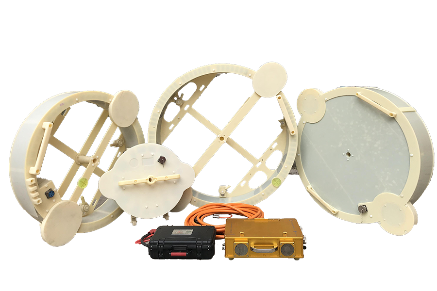 FCTEM100-1towed and high-resolution transient electromagnetic system