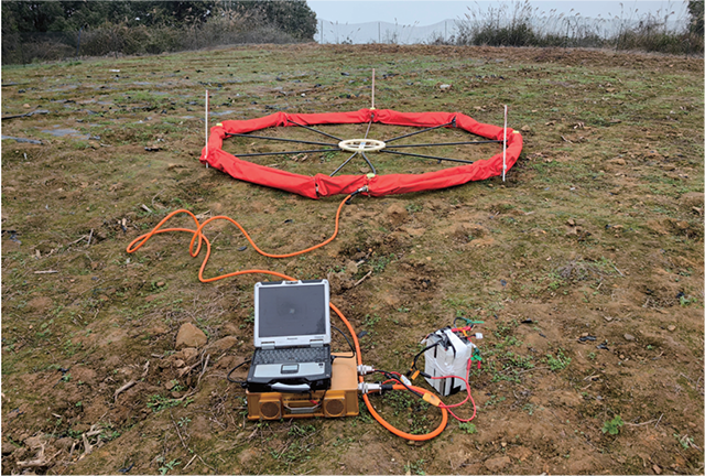 PKTEM Kilometer Level Small Loop Transient Electromagnetic System