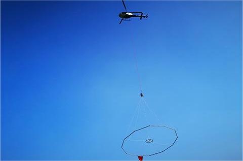 Wukong HTEM helicopter aviation transient electromagnetic system officially put into commercial use