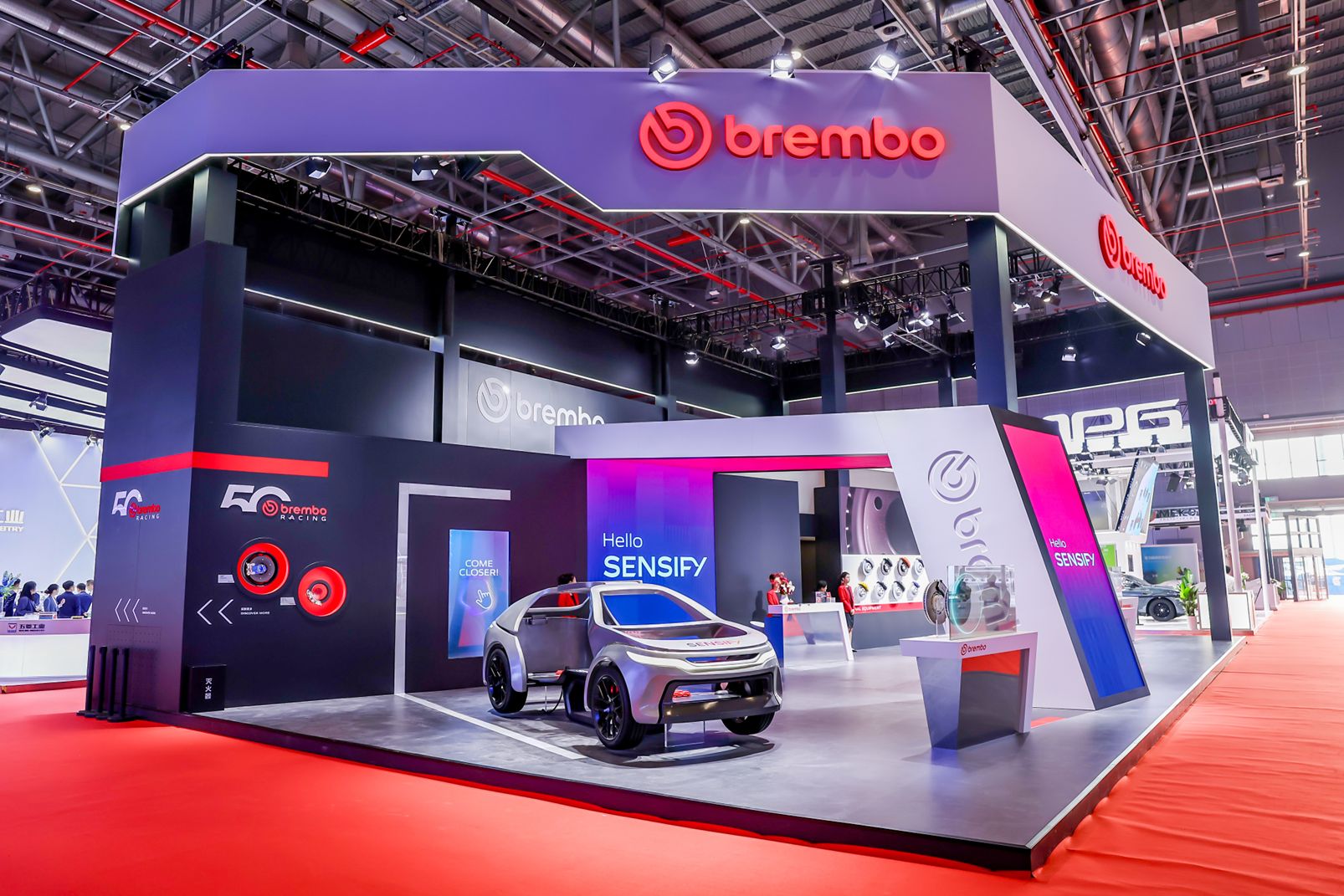 2025上海车展:布雷博展示前沿创新成果