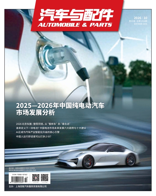 《汽车与配件》2026年5月市场刊