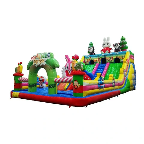 Adventure Park Fun City Inflatable Bouncy Castle