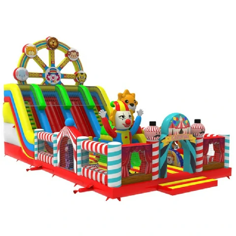 Ferris Wheel Carnival Inflatable Bouncer Combo Castle Slide