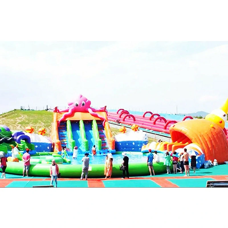 Factory Price Large Octopus Inflatable Park for Commercial