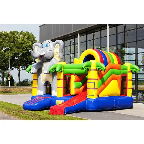 Multiplay Elephant Inflatable Bouncy Castle