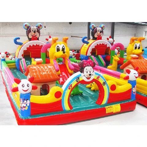 Disney Mickey Park Fun City Inflatable Bouncy Castle